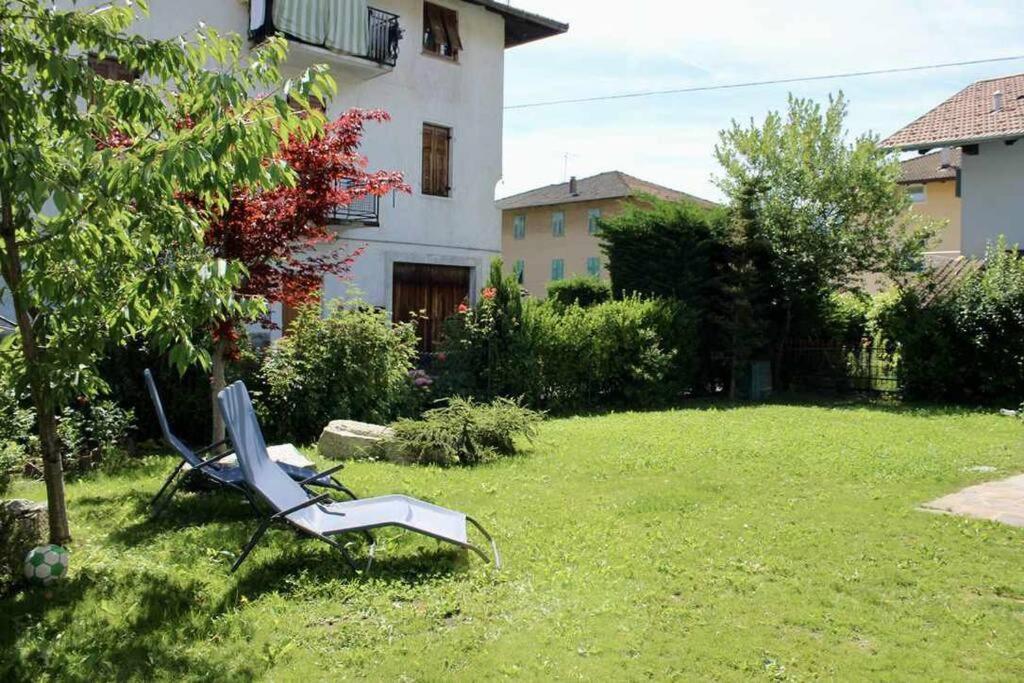 Ferienwohnung Casa Del Tempo Rosa Tassullo Ospitar Exterior foto